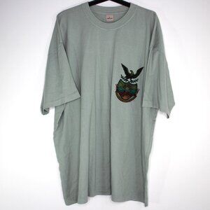 Calabasas Mens XL Oversized Kanye Yeezy Lost Hills Crest Eagle T-Shirt NEW G1404